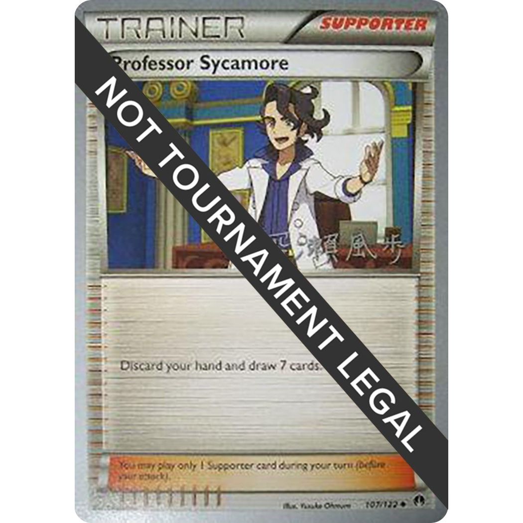Image for Professor Sycamore - 2017 (Kabu Fukase) (107/122) (WCD) - Pokemon