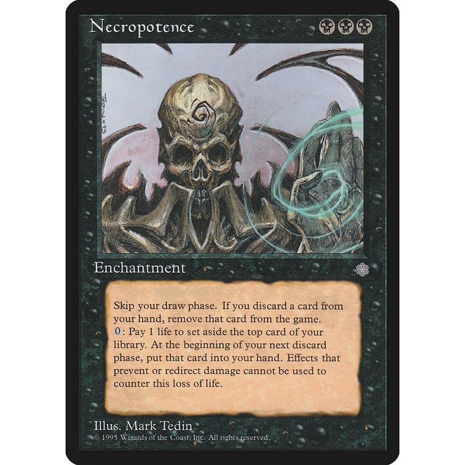 Image for Necropotence (42) (ICE) - Magic: The Gathering