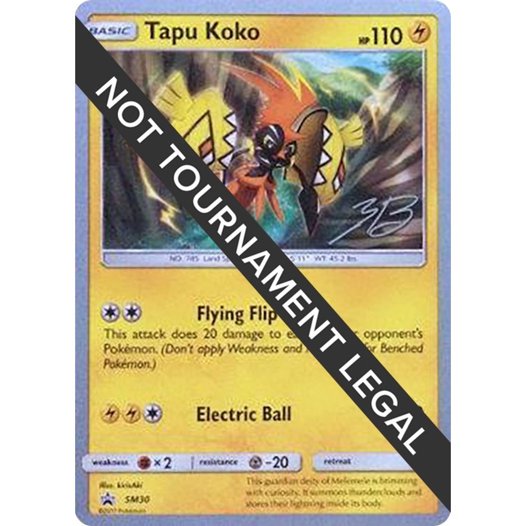 Image for Tapu Koko - 2017 (Zachary Bokhari) (SM30) (WCD) - Pokemon