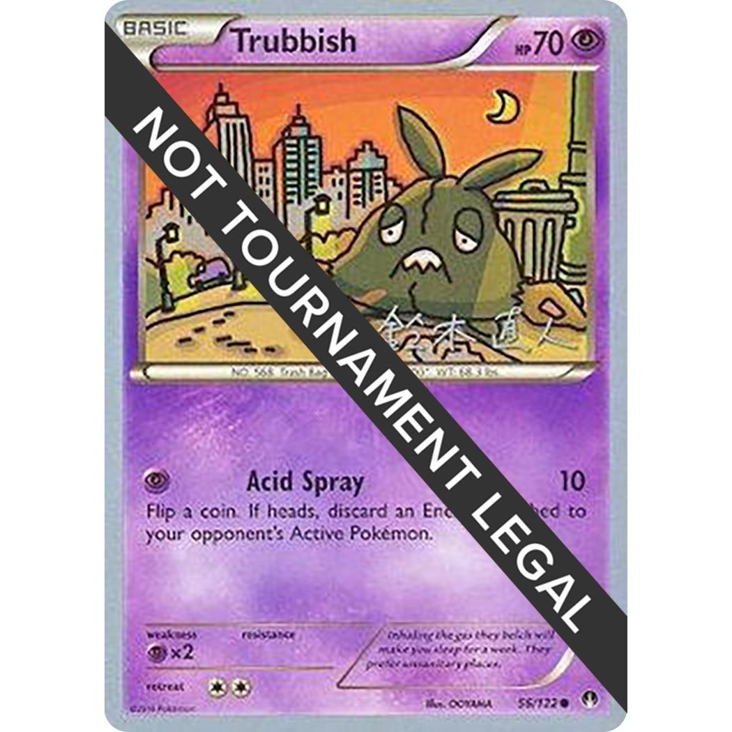 Image for Trubbish - 2017 (Naoto Suzuki) (56/122) (WCD) - Pokemon