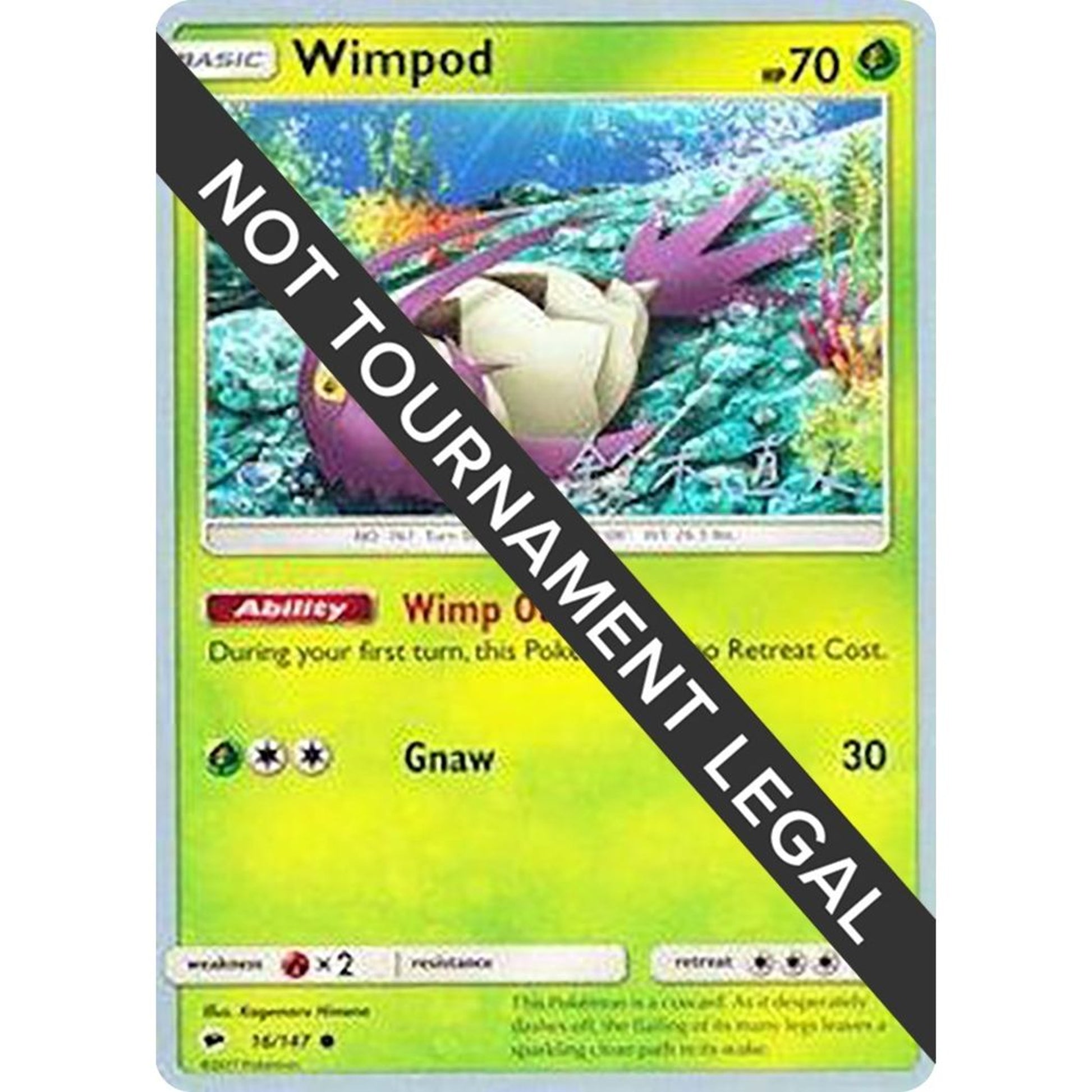 Image for Wimpod - 2017 (Naoko Suzuki) (16/147) (WCD) - Pokemon