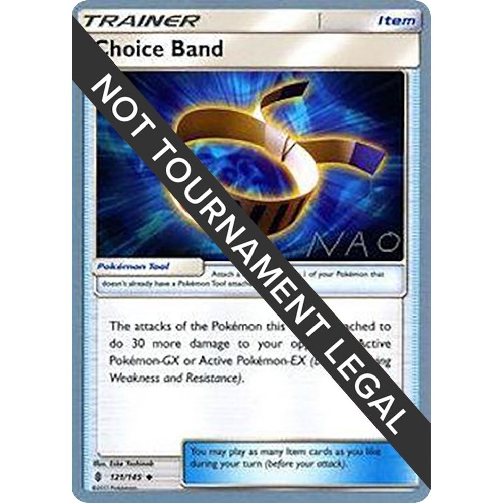 Image for Choice Band - 2018 (Naohito Inoue) (121/145) (WCD) - Pokemon