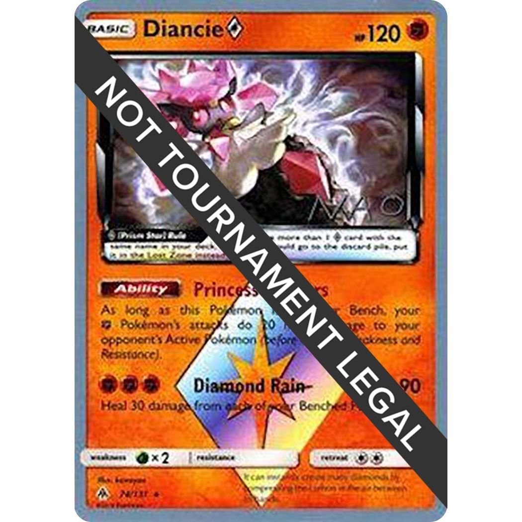 Image for Diancie Prism Star - 2018 (Naohito Inoue) (74/131) (WCD) - Pokemon