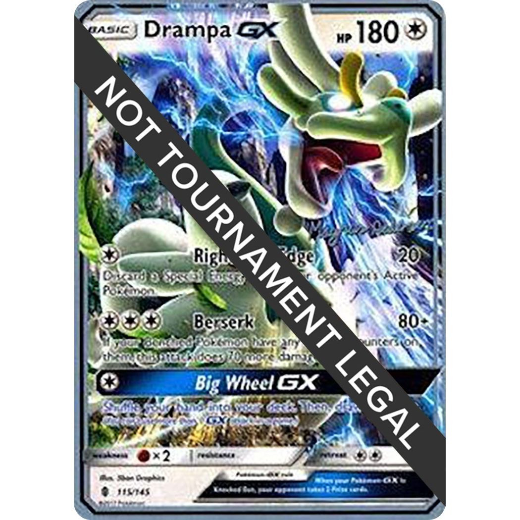 Image for Drampa GX - 2018 (Magnus Pedersen) (115/145) (WCD) - Pokemon