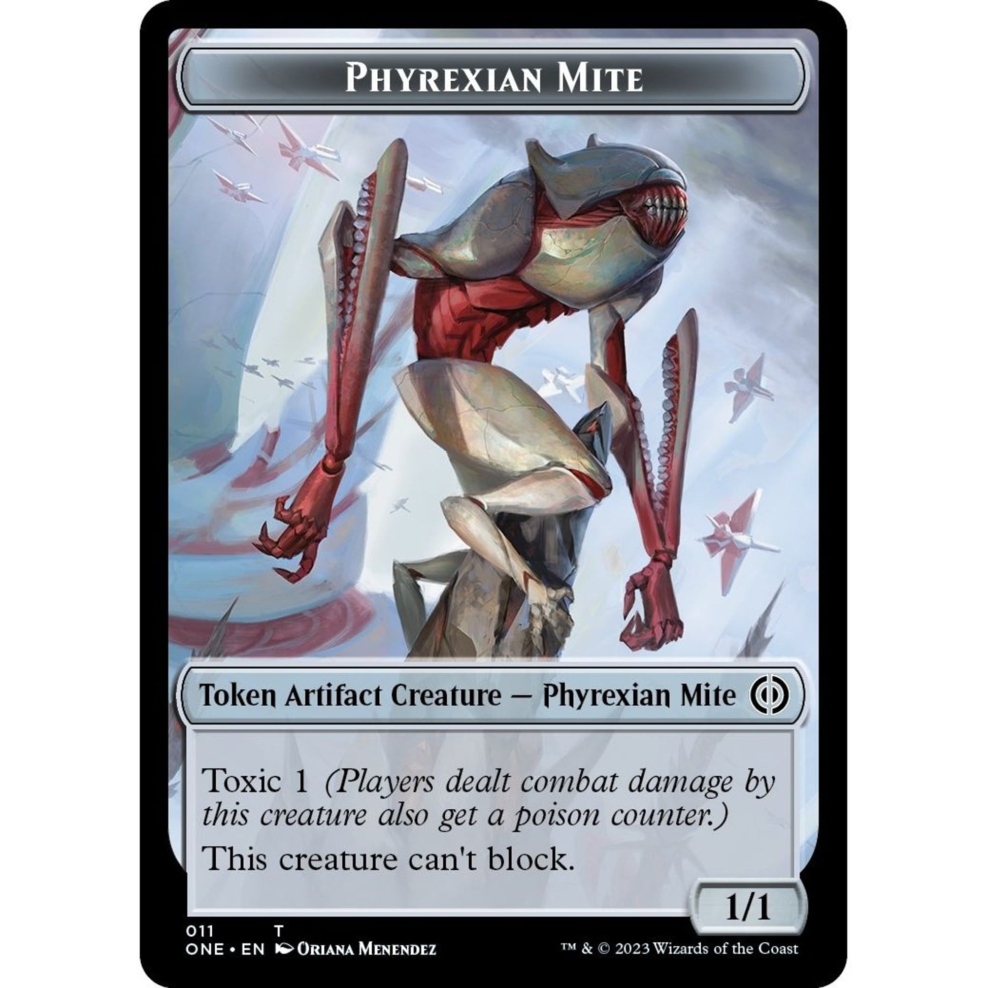 Image for Phyrexian Mite (011) // Phyrexian Goblin Double-sided Token (ONE) - Magic: The Gathering
