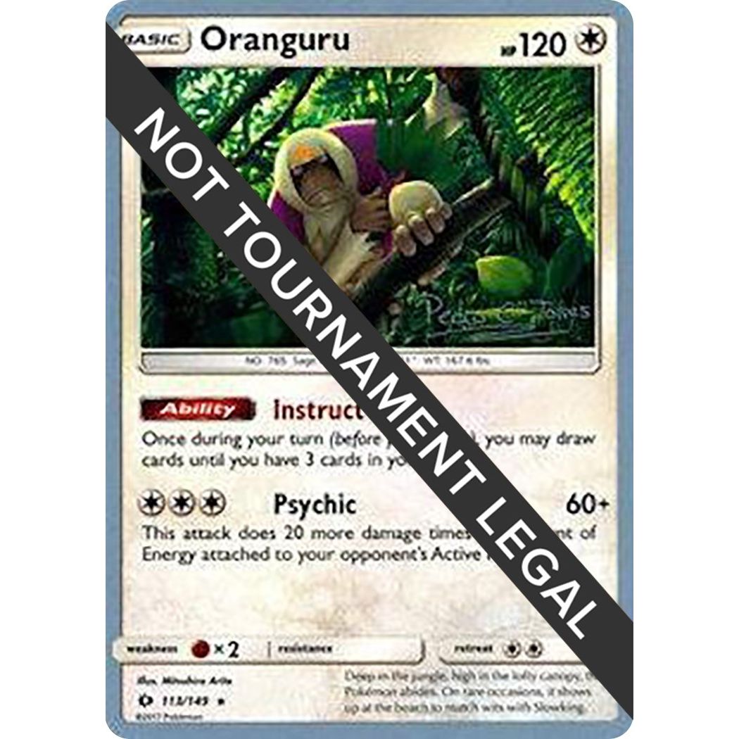 Image for Oranguru - 2018 (Pedro Eugenio Torres) (113/149) (WCD) - Pokemon