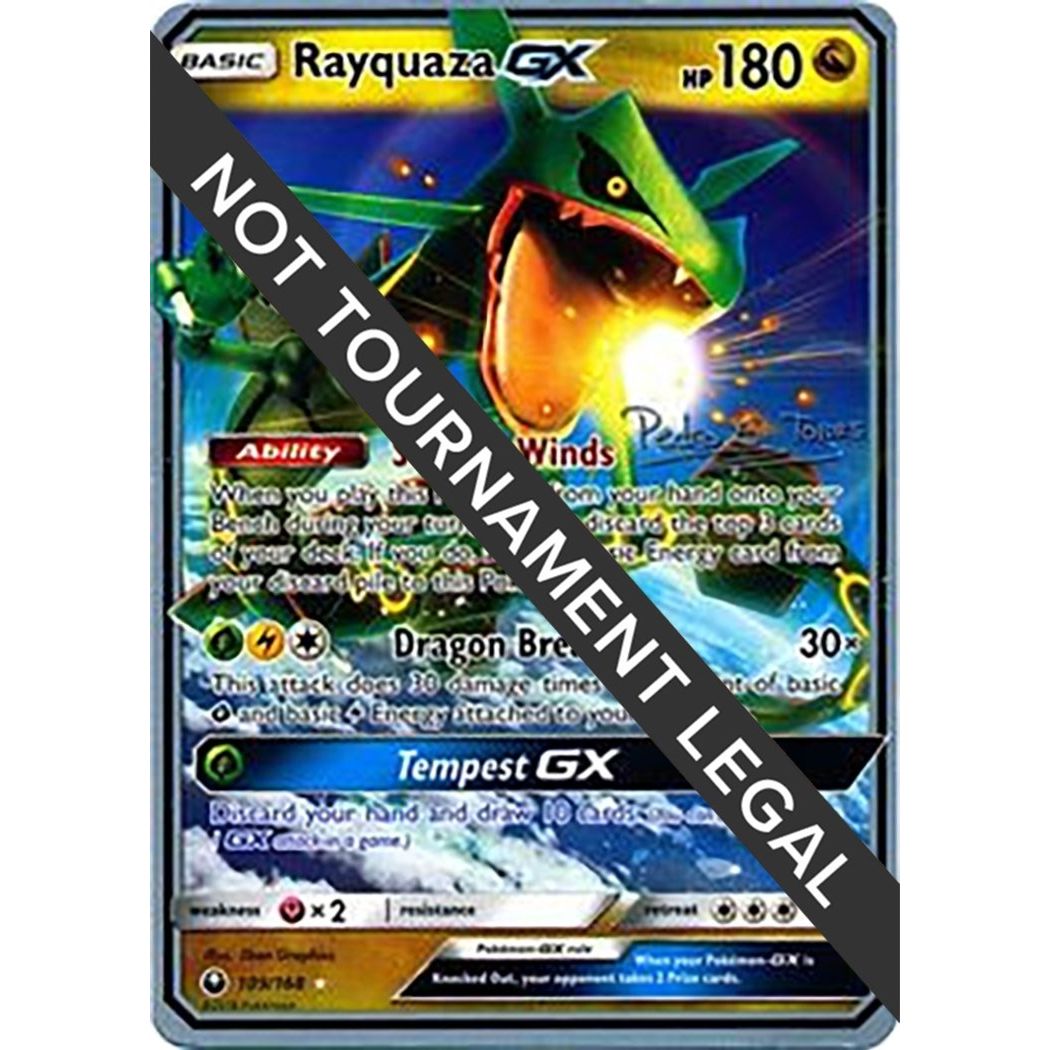 Image for Rayquaza GX - 2018 (Pedro Eugenio Torres) (109/168) (WCD) - Pokemon