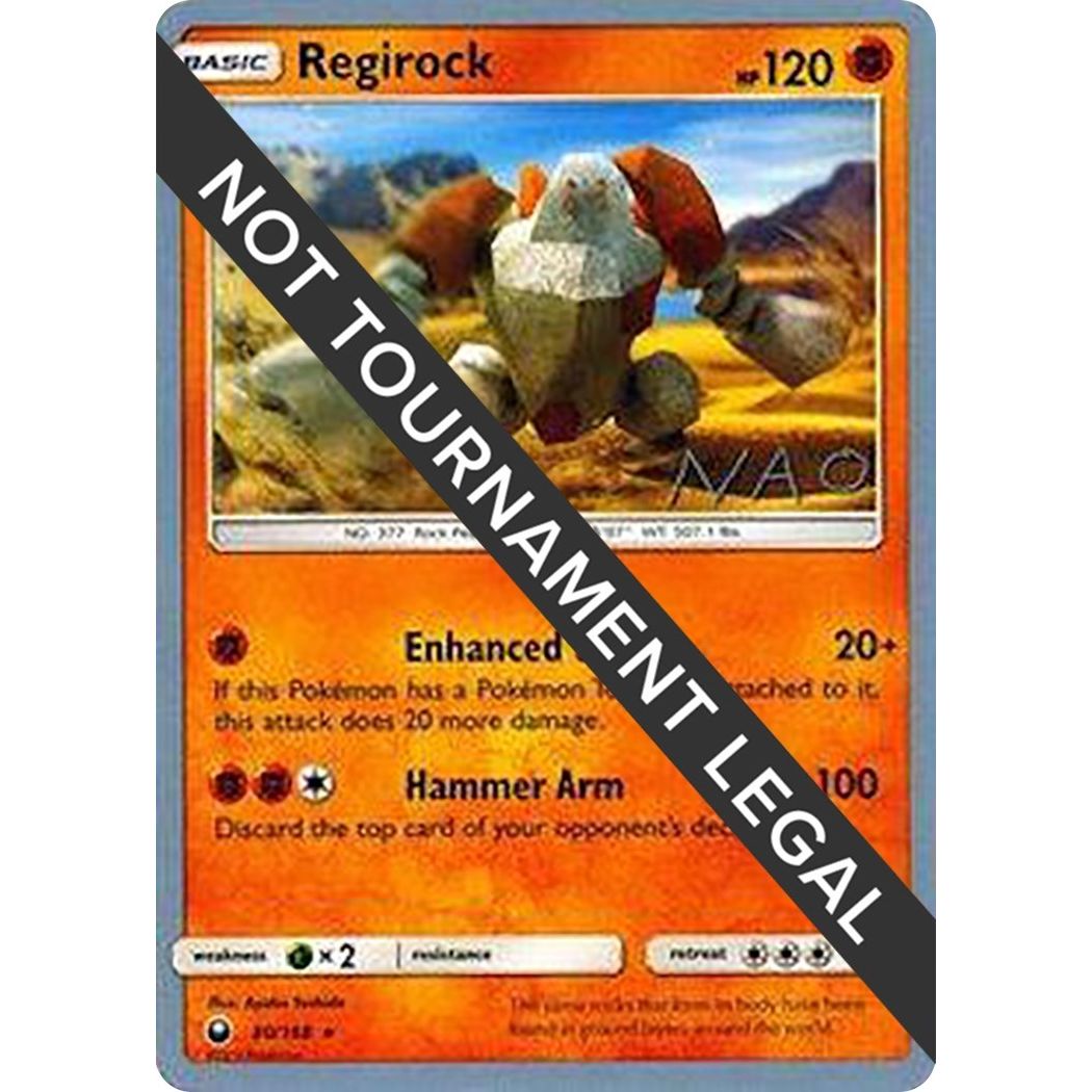 Image for Regirock - 2018 (Naohito Inoue) (80/168) (WCD) - Pokemon