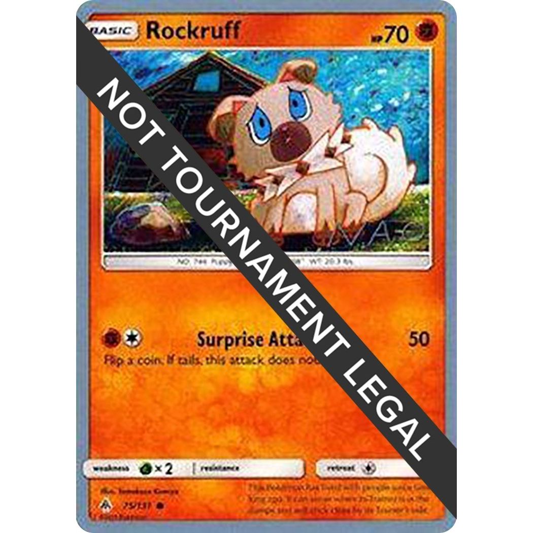 Image for Rockruff - 2018 (Naohito Inoue) (75/131) (WCD) - Pokemon