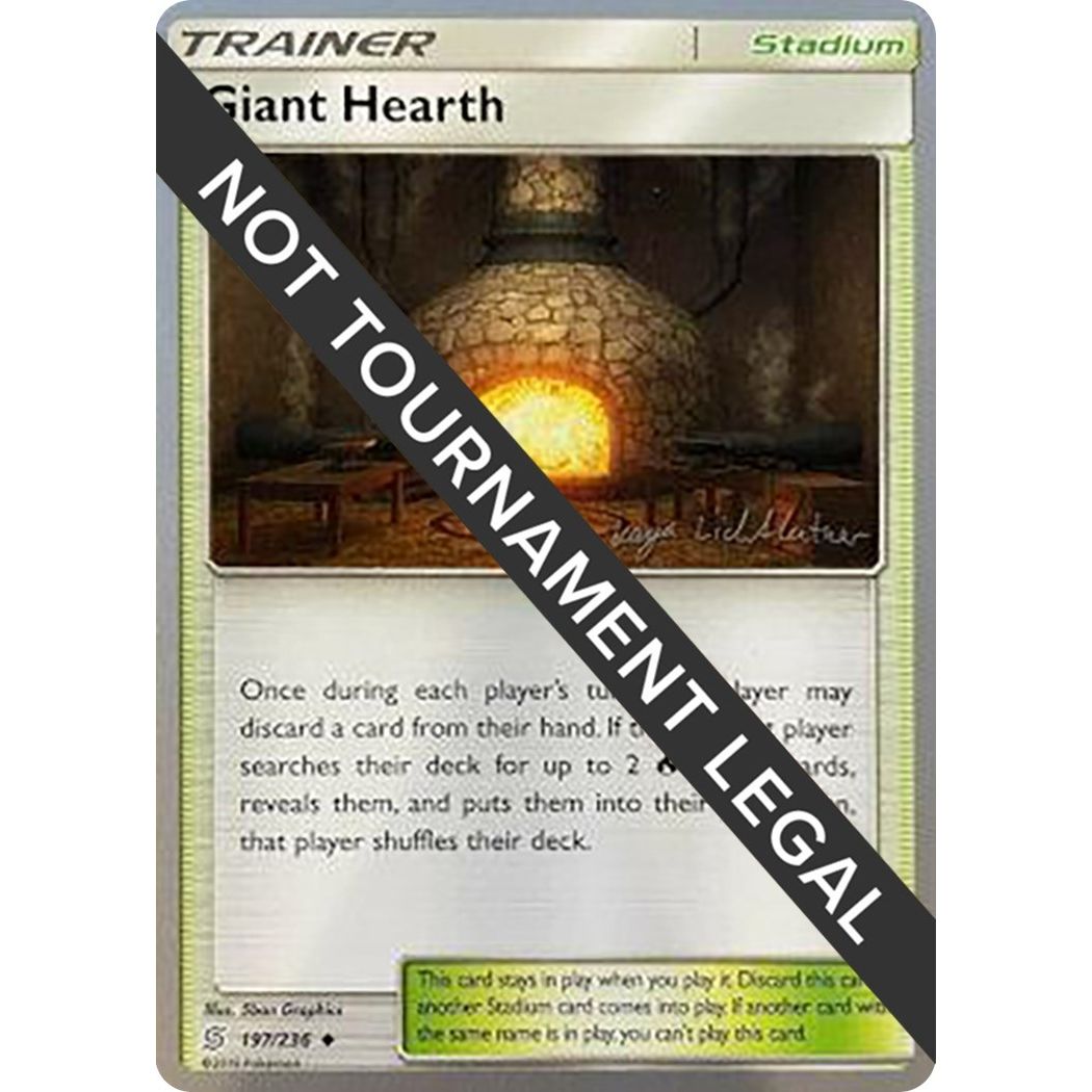 Image for Giant Hearth - 2019 (Kaya Lichtleitner) (197/236) (WCD) - Pokemon