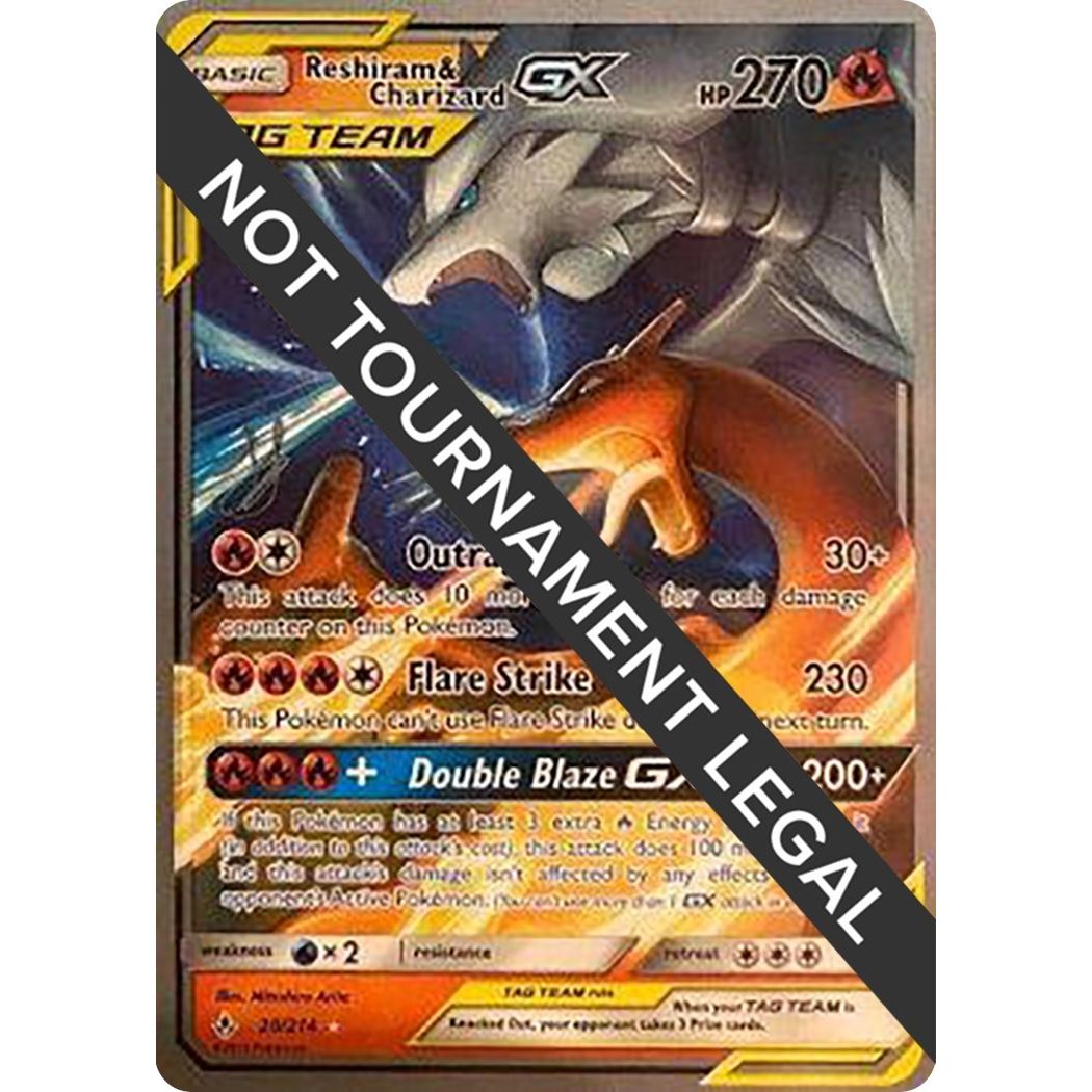 Image for Reshiram & Charizard GX - 2019 (Henry Brand) (20/214) (WCD) - Pokemon