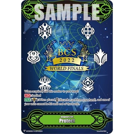 Image for Imaginary Gift [Protect] - World Finals 2022 (BCS2022/V-GM03EN) (EVENT) - Cardfight Vanguard