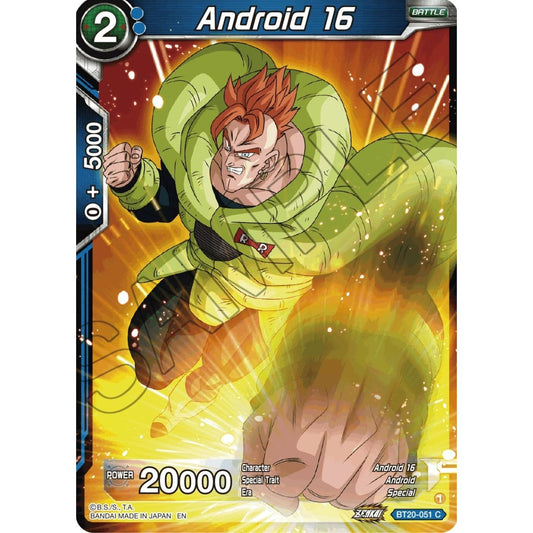 Image for Android 16 (BT20-051) (DBS-B20) - Dragon Ball Super: Masters