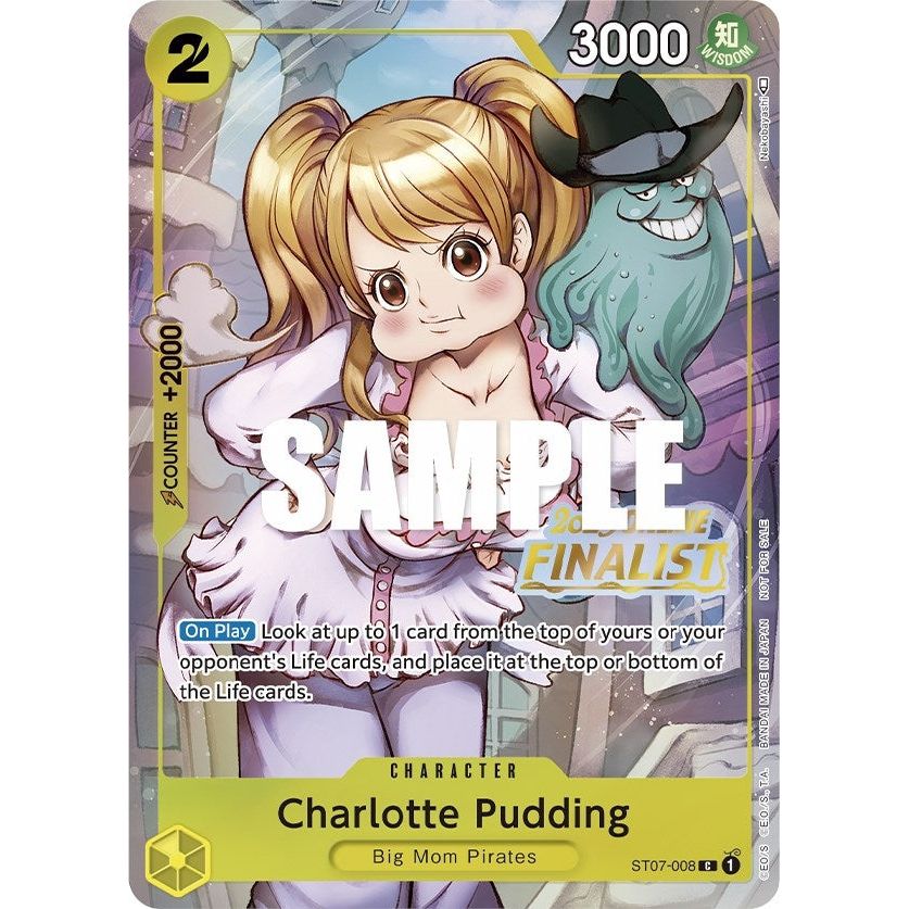 Image for Charlotte Pudding (Online Regional 2023) [Finalist] (ST07-008) (OP-PR) - One Piece Card Game