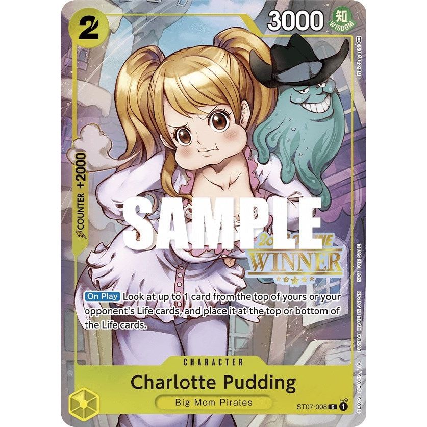 Image for Charlotte Pudding (Online Regional 2023) [Winner] (ST07-008) (OP-PR) - One Piece Card Game