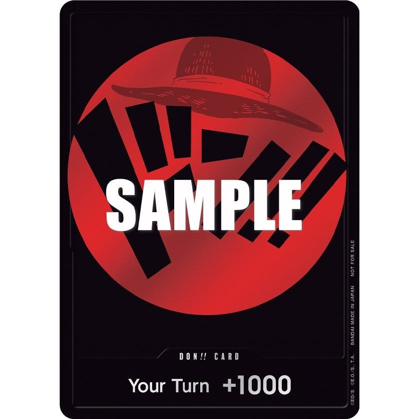 Image for DON!! Card (Red) (OP-PR) - One Piece Card Game
