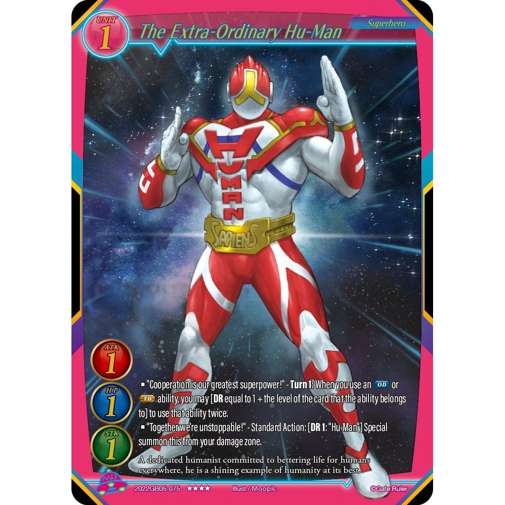 Image for The Extra-Ordinary Hu-Man (2022GB05-075) - Gate Ruler