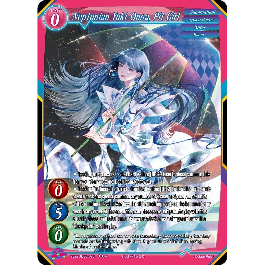 Image for Neptunian Yuki-Onna, Pit Girl (2022GB05-078) - Gate Ruler