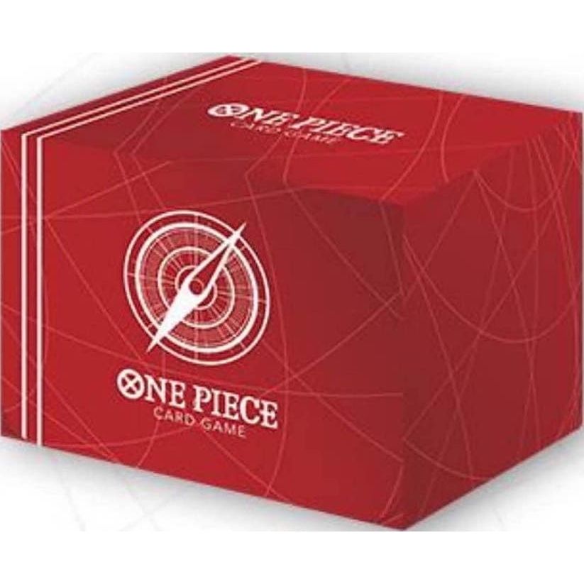 Image for One Piece Card Game: Clear Card Case - Standard Red - Deck Boxes