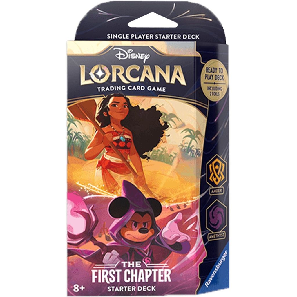 Image for Disney Lorcana: The First Chapter Starter Deck (Amber & Amethyst) - Disney Lorcana