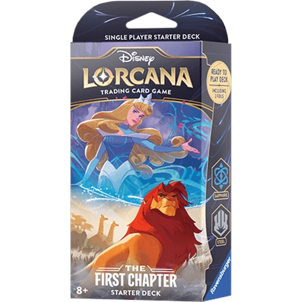 Image for Disney Lorcana: The First Chapter Starter Deck (Sapphire & Steel) - Disney Lorcana