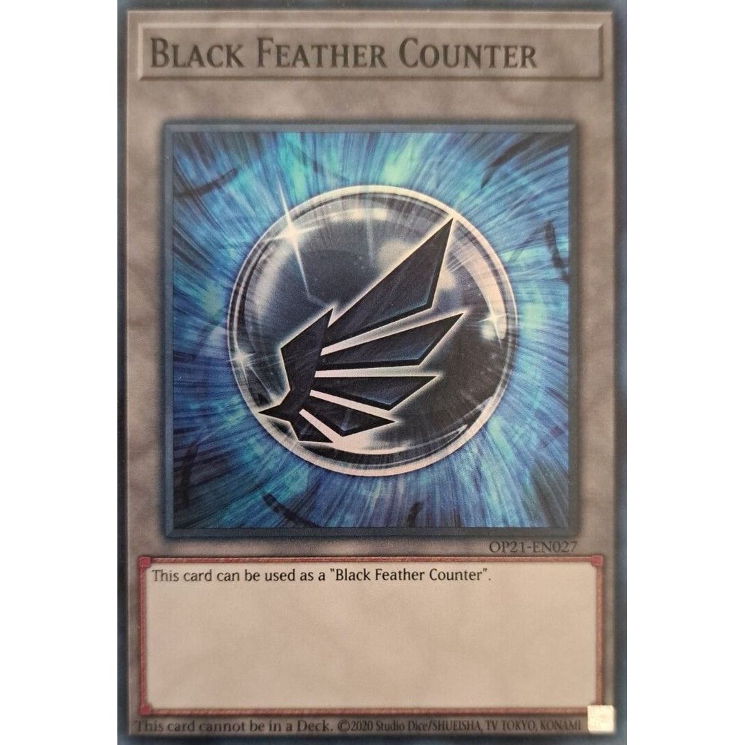 Image for Black Feather Counter (OP21-EN027) (OP21) - YuGiOh
