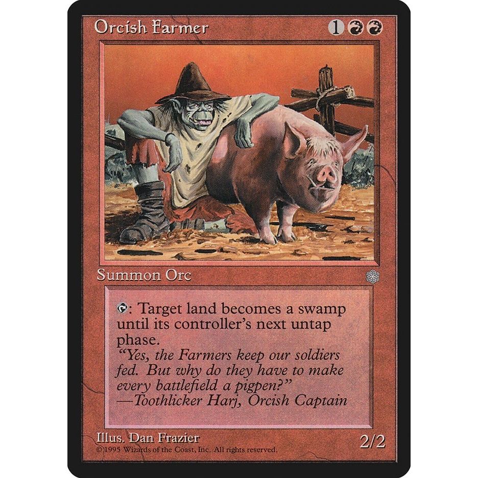 Image for Orcish Farmer (207) (ICE) - Magic: The Gathering