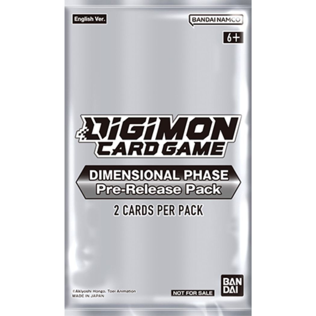 Image for Dimensional Phase Pre-Release Pack - Digimon Card Game