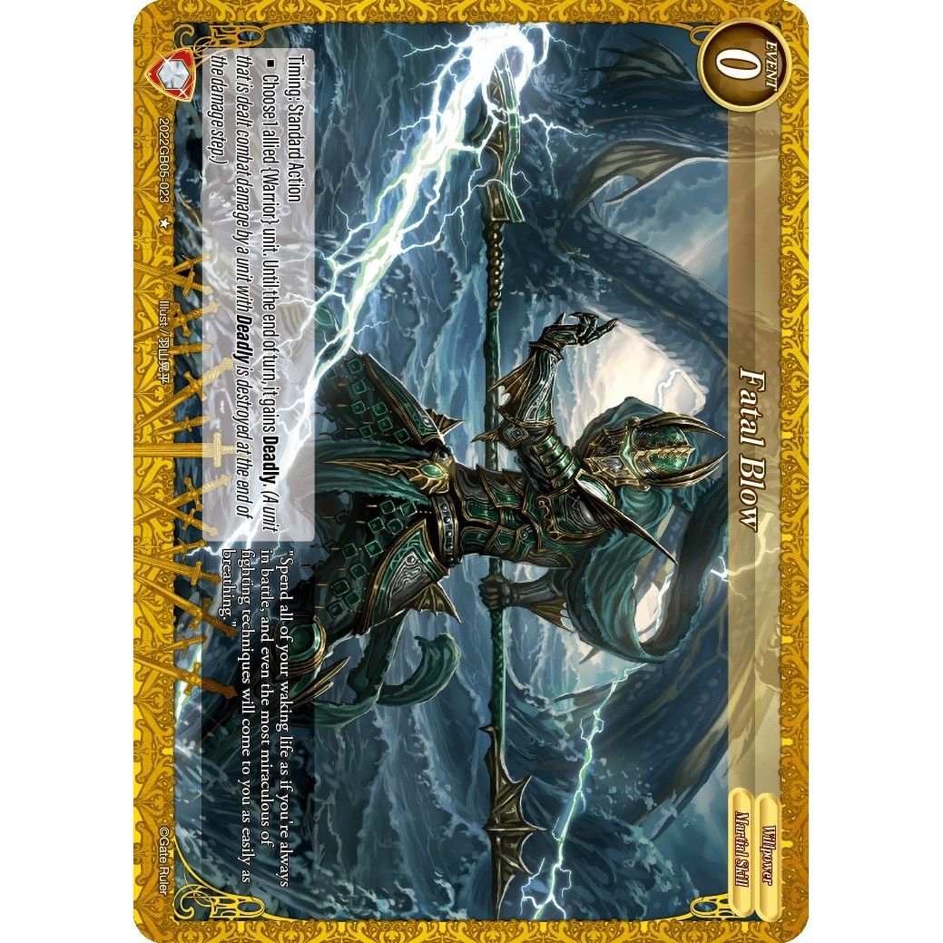 Image for Fatal Blow (2022GB05-023) - Gate Ruler