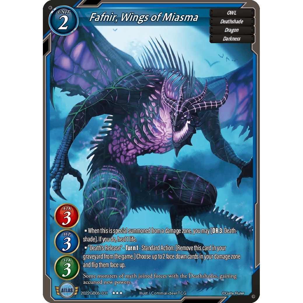 Image for Fafnir, Wings of Miasma (2022GB05-031) - Gate Ruler
