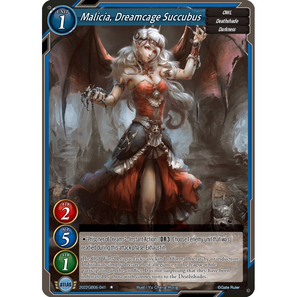 Image for Malicia, Dreamcage Succubus (2022GB05-041) - Gate Ruler