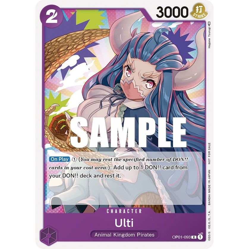 Image for Ulti (Promotion Pack 2023) (OP01-093) (OP-PR) - One Piece Card Game