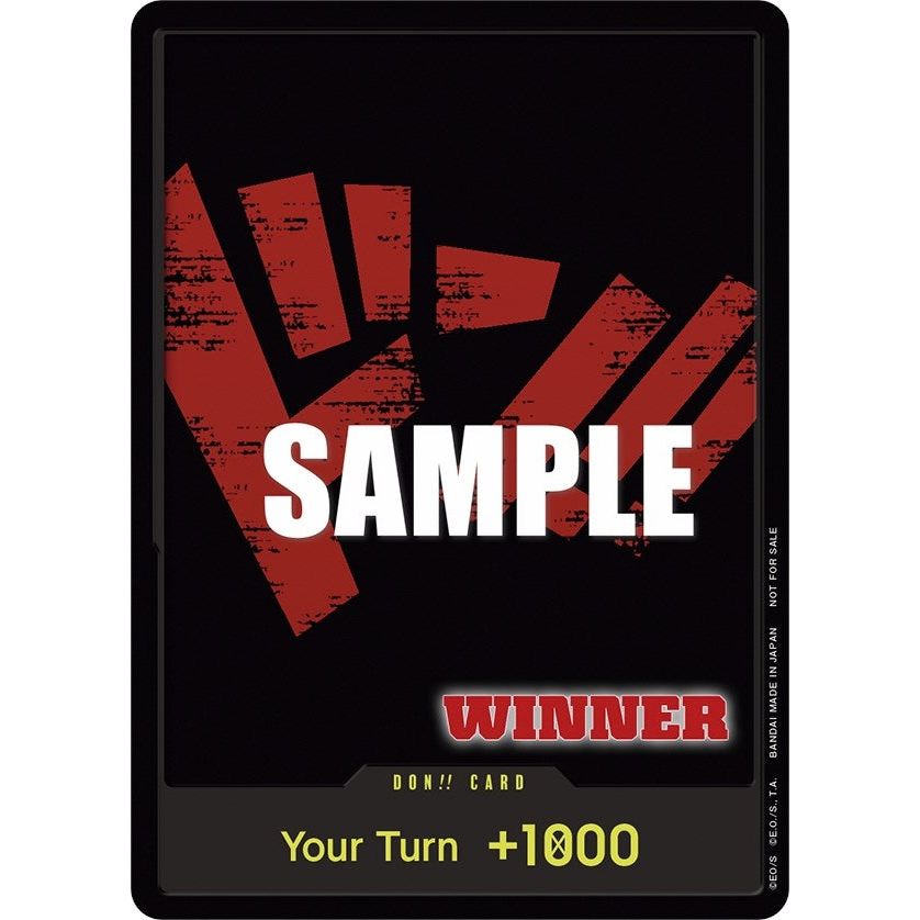 Image for DON!! Card (Tournament Pack Vol. 2) [Winner] (OP-PR) - One Piece Card Game