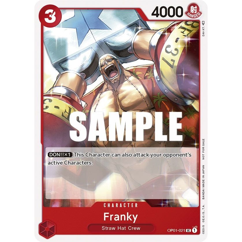 Image for Franky (Tournament Pack Vol. 2) (OP01-021) (OP-PR) - One Piece Card Game