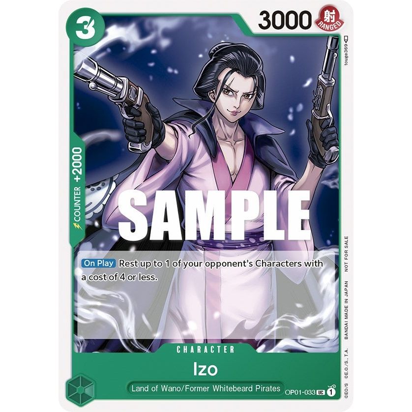 Image for Izo (Tournament Pack Vol. 2) (OP01-033) (OP-PR) - One Piece Card Game