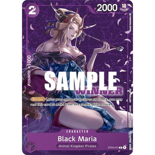 Image for Black Maria (Tournament Pack Vol. 2) [Winner] (ST04-011) (OP-PR) - One Piece Card Game
