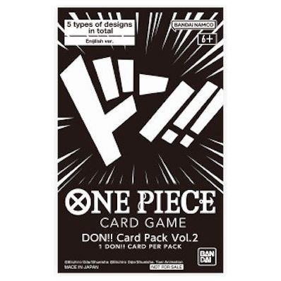 Image for DON!! Card Pack Vol. 2 - One Piece Card Game