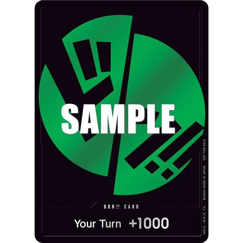 Image for DON!! Card (Green) (OP-PR) - One Piece Card Game
