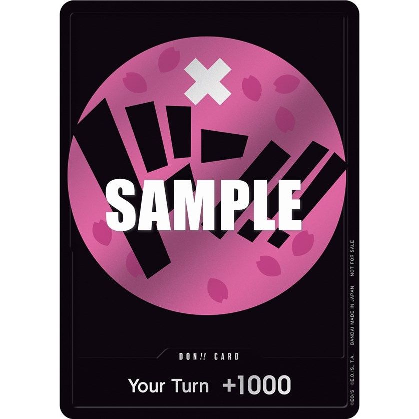 Image for DON!! Card (Pink) (OP-PR) - One Piece Card Game