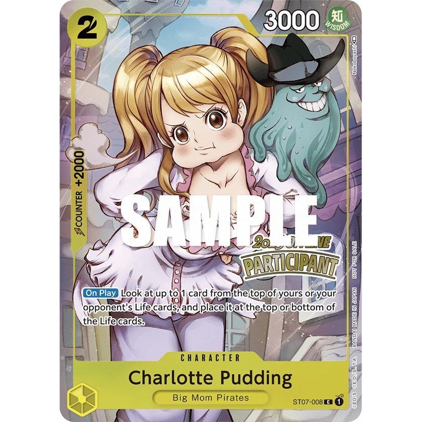 Image for Charlotte Pudding (Offline Regional 2023) [Participant] (ST07-008) (OP-PR) - One Piece Card Game