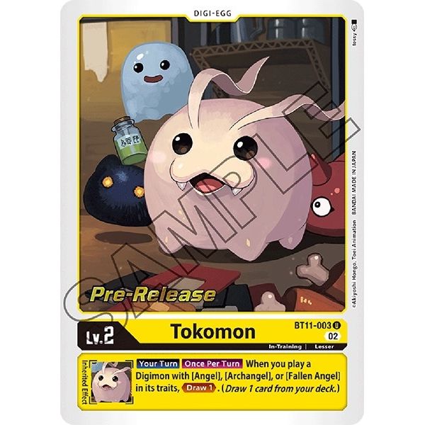 Image for Tokomon (BT11-003 U) (BT11_PR) - Digimon Card Game