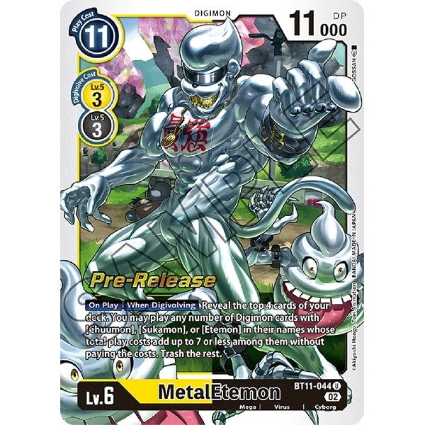 Image for MetalEtemon (BT11-044 U) (BT11_PR) - Digimon Card Game