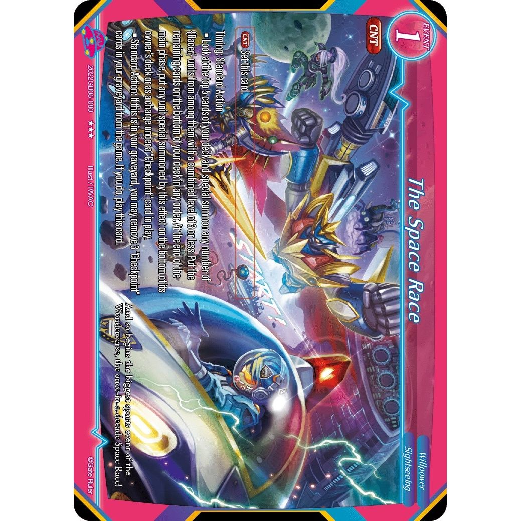 Image for The Space Race (2022GB05-080) - Gate Ruler