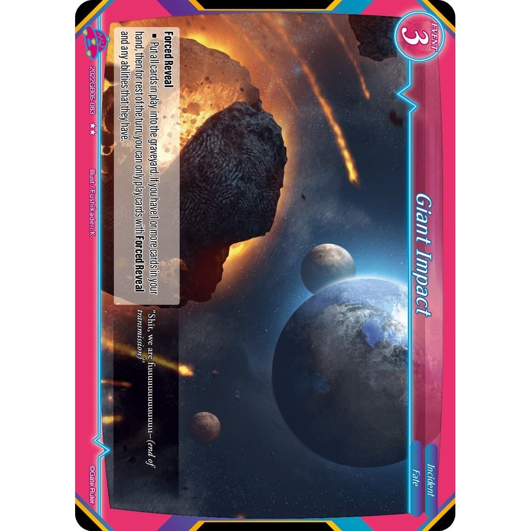 Image for Giant Impact (2022GB05-083) - Gate Ruler