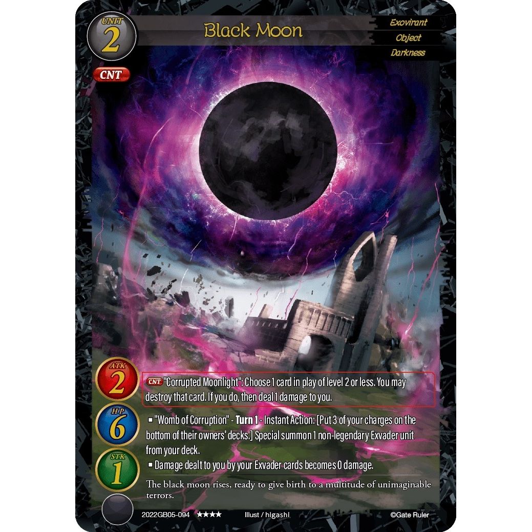 Image for Black Moon (2022GB05-094) - Gate Ruler