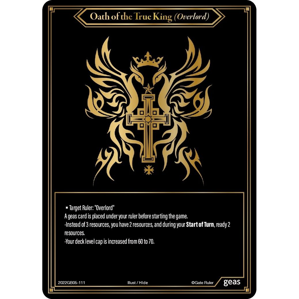 Image for Oath of the True King (Overlord) (2022GB05-111) - Gate Ruler