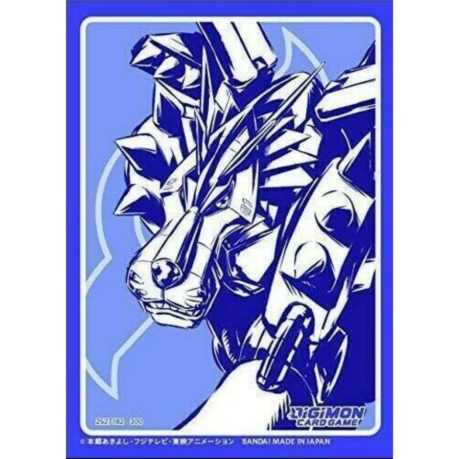 Image for Digimon Card Game Official Sleeves - Metalgarurumon 2020 (60-Pack) - Card Sleeves