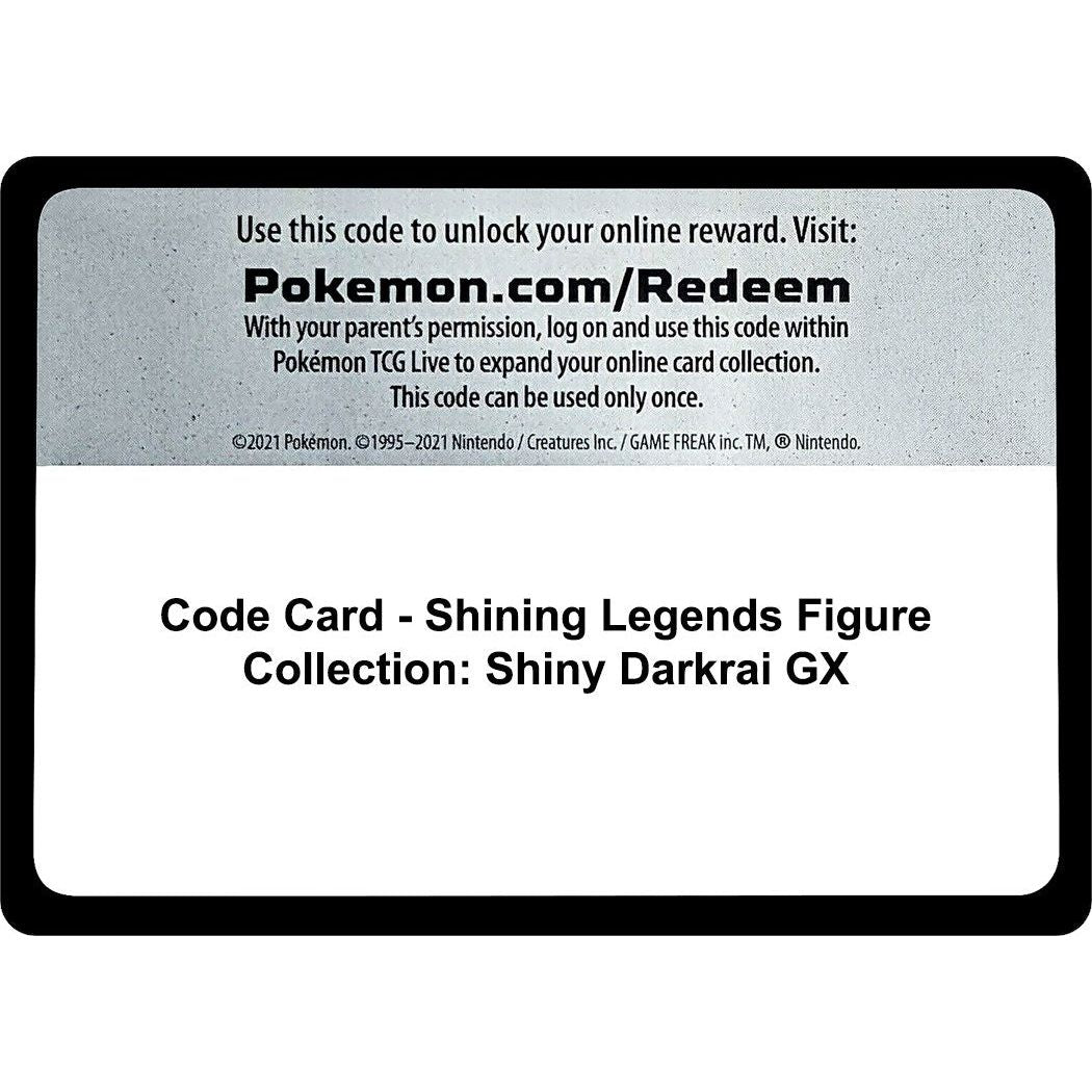 Image for Code Card - Shining Legends Figure Collection: Shiny Darkrai GX (SHL) - Pokemon