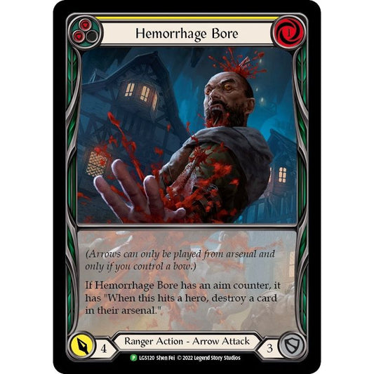 Image for Hemorrhage Bore (Yellow) - LGS120 (LGS120) (PR) - Flesh and Blood TCG