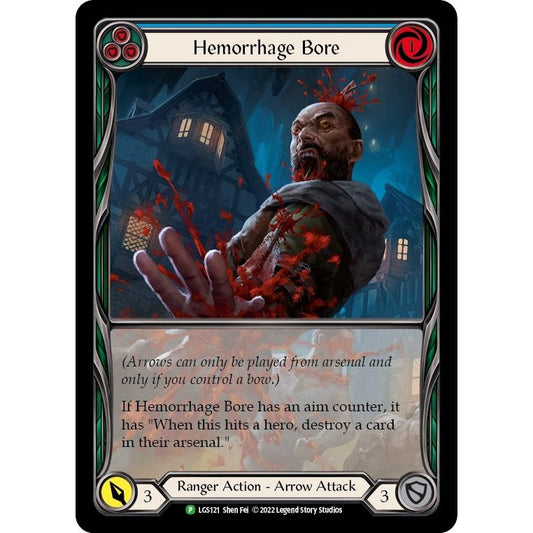 Image for Hemorrhage Bore (Blue) - LGS121 (LGS121) (PR) - Flesh and Blood TCG